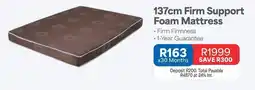 OK Furniture Total - 137cm firm support foam mattress offer