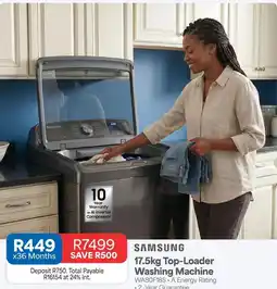 OK Furniture Samsung - 17.5kg top-loader washing machine offer