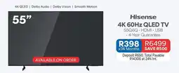 OK Furniture Hisense - 4k 60hz qled tv offer