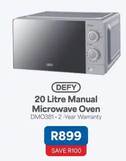 OK Furniture Defy - 20 litre manual microwave oven dmo381 offer
