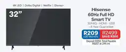 OK Furniture Hisense - 60hz full hd smart tv offer