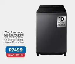 OK Furniture Samsung - 17.5kg top-loader washing machine wa80f18s8cfa offer