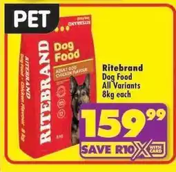 Shoprite RITEBRAND DOG FOOD offer