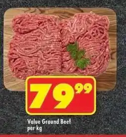 Shoprite Value Ground Beef offer