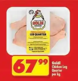 Shoprite Goldi Chicken Leg Quarter offer