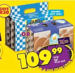 Shoprite Large Eggs offer