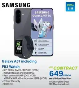 Incredible Connection Samsung Galaxy A57 5G offer
