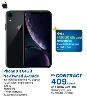 IPhone XR 64GB
