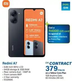 Incredible Connection Redmi A7 offer