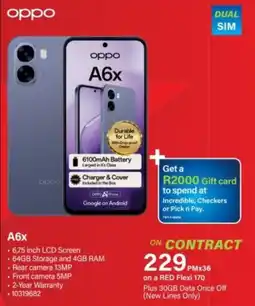 Incredible Connection oppo A6x offer