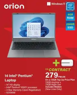 Incredible Connection 14 Intel® Pentium® Laptop offer