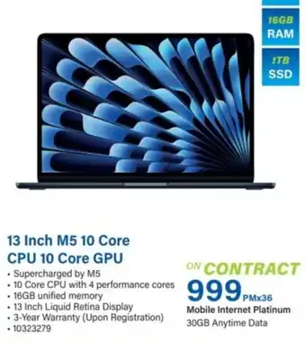 13 Inch M5 10 Core