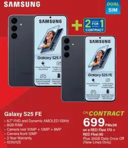 Incredible Connection Samsung Galaxy S25 FE offer