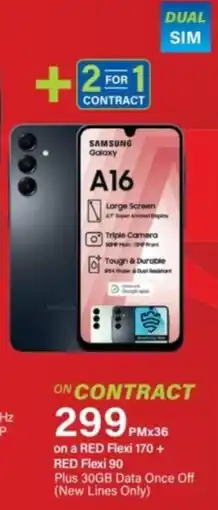 Incredible Connection SAMSUNG Galaxy A16 offer