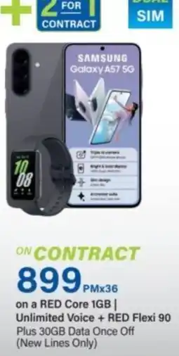Incredible Connection Samsung Galaxy A57 5G offer