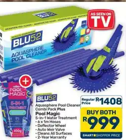 Pick n Pay Hypermarket Aquasphere Pool Cleaner Combi Pack Plus Pool Magic offer