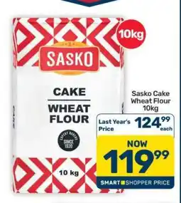 Pick n Pay Hypermarket Sasko Cake Wheat Flour 10kg offer