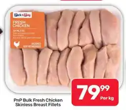 Pick n Pay Hypermarket PnP Bulk Fresh Chicken Skinless Breast Fillets offer