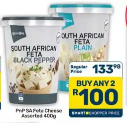 Pick n Pay Hypermarket PnP SA Feta Cheese Assorted 400g offer