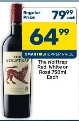 Pick n Pay Hypermarket The Wolftrap Red, White or Rosé 750ml offer