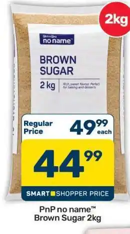 Pick n Pay Hypermarket PnP no name Brown Sugar 2kg offer