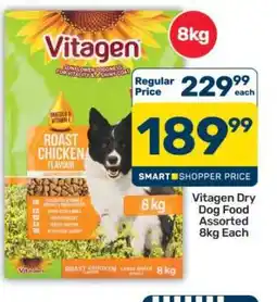 Pick n Pay Hypermarket Vitagen Dry Dog Food Assorted 8kg Each offer