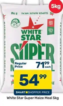 Pick n Pay Hypermarket White Star Super Maize Meal 5kg offer