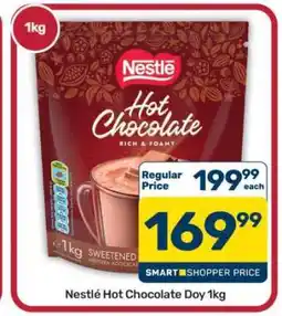 Pick n Pay Hypermarket Nestlé Hot Chocolate Doy 1kg offer