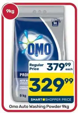 Pick n Pay Hypermarket Omo Auto Washing Powder 9kg offer