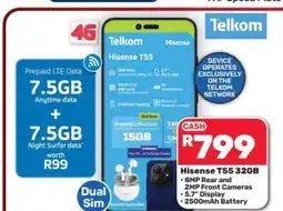 Pick n Pay Hypermarket Hisense T55 32GB offer