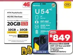 Pick n Pay Hypermarket Hisense U54 32GB offer