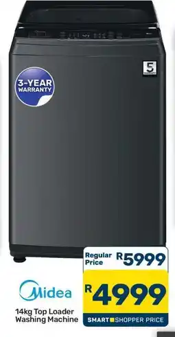 Pick n Pay Hypermarket Midea 14kg Top Loader Washing Machine offer