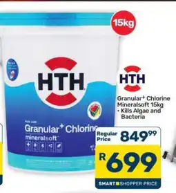 Pick n Pay Hypermarket HTH Granular+ Chlorine Mineralsoft 15kg offer