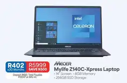 OK Furniture Mecer Mylife Z140C-Xpress Laptop offer