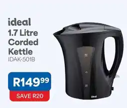 OK Furniture ideal 1.7 Litre Corded Kettle offer