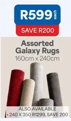 OK Furniture Assorted Galaxy Rugs offer