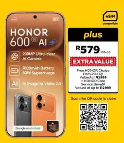 MTN HONOR 600 5G AI offer