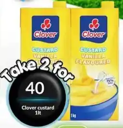 Super Save Clover custard offer