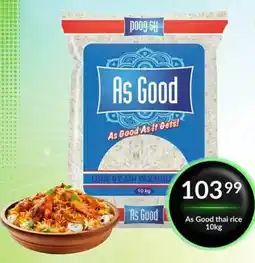 Super Save As Good thai rice offer