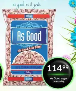Super Save As Good sugar beans offer