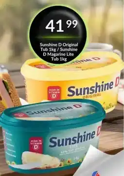 Super Save Sunshine D Original Tub/ Sunshine D Magarine Lite Tub offer