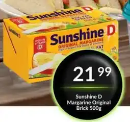 Super Save Sunshine D Margarine Original Brick offer