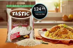 Super Save Tastic long grain parboiled white rice offer
