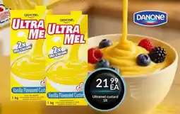 Super Save Danone Ultramel custard offer