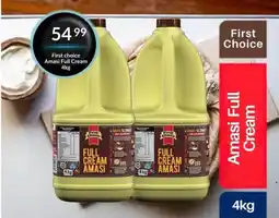 Super Save First Choice Full Cream Amasi offer