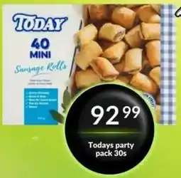 Super Save Today Mini Sausage Rolls offer