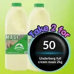 Super Save Underberg full cream maas offer