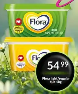 Super Save Flora light/regular tub offer