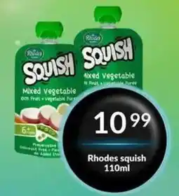 Super Save Rhodes squish offer