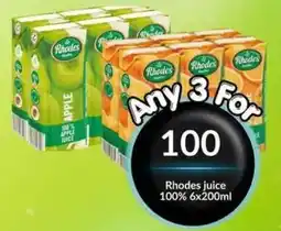 Super Save Rhodes juice offer